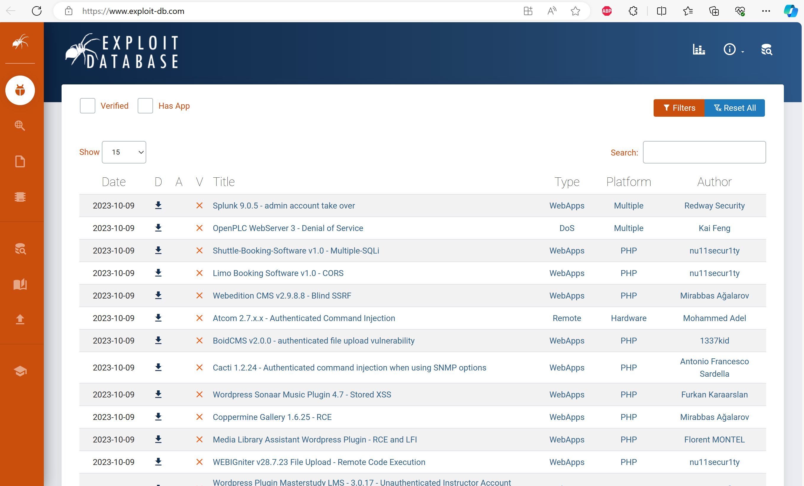 2023-09-18-Exploit Database_image_1